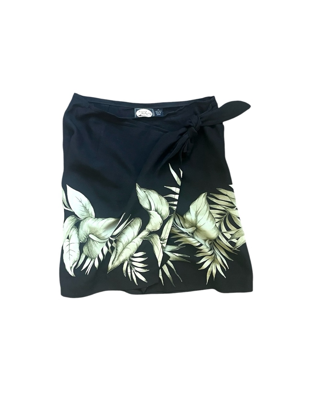 Tommy Bahama wrap silk skirt